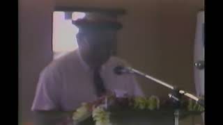 Marshall Islands president Amata Kabua 1990 Manit Day Speech [upl. by Meunier]