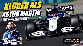 Benzindebakel Williams cleverer als Aston Martin  Formel 1 2021 [upl. by Gati]