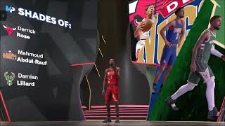 NBA 2K24 MVP DERRICK ROSE BUILD MID RANGE SLASHER [upl. by Ennayd]