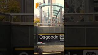 Entering Osgoode TTC Subway TrainStation 🇨🇦 downtown downtowntoronto toronto shorts [upl. by Idak]