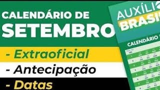 0609 CONFIRMADO NOVO CALENDÁRIO AUXÍLIO BRASIL ANTECIPADO SETEMBRO VEJA O QUE O MINISTRO DISSE [upl. by Aicarg491]