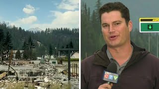 CTV News outside of Jasper No timelines for return [upl. by Ikoek]