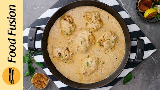 Garlic Chicken Thighs with Creamy Sauce Recipe by Food Fusion [upl. by Brown]