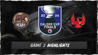 AHL Highlights 2024 Calder Cup Finals Game 2 [upl. by Anail108]