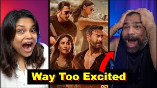 Singham Again Trailer Reaction  The S2 Life BEST REACTION [upl. by Ocirema]