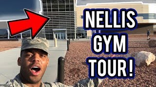 GYM TOUR NELLIS AIR FORCE BASE [upl. by Andra733]