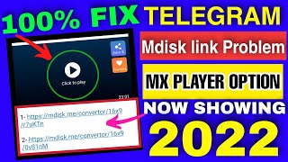 how to fix mDisk link not opening with MX player problem  mDisk link not working  Splayer update🔥 [upl. by Atteloc]