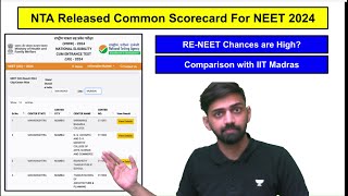 NTA Released Common Scorecard of NEET 2024  NEET 2024 Latest Update  NTA Latest update NEET 2024 [upl. by Nytsua]