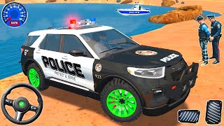 Police Sim 2022  US Police Car Open City 3D Driving Police VS Criminal Racing For Android Gameplay [upl. by Thad]