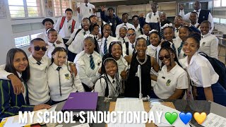 The MAIN EVENTinduction day ft the 12G BREBNER HIGH SCHOOL students South Africa YouTube ❤️🇿🇦 [upl. by Niamrahc]