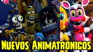 Nuevo Five Nights At Freddys World Teaser  Nuevo Endoesqueleto Mangle y Old Bonnie  FNAF World [upl. by Ohs]