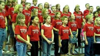 4th Grade Choir Concert Spring 2008Rhythm of Life [upl. by Standush]