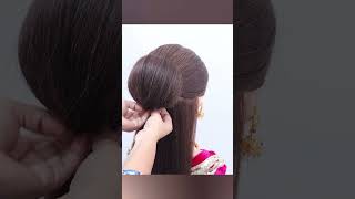 Stylish Bun hairstyle for Girls  Amazing hairstyle tutorial [upl. by Attaymik]