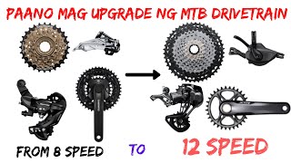 Pano mag Upgrade ng Mountain Bike Drivetrain o Speed ng Bike  Basic Explanation [upl. by Olympias]