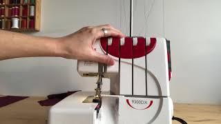 How to sew a Flat lock Seam [upl. by Gosser]