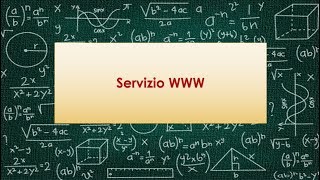 Servizi Web WWW [upl. by Eiznikam]