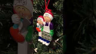 Personalized Baking Cookies Family  2 Christmas Ornament [upl. by Mollee]