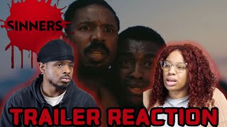 Sinners  Official Trailer Reaction michaelbjordan [upl. by Oer]