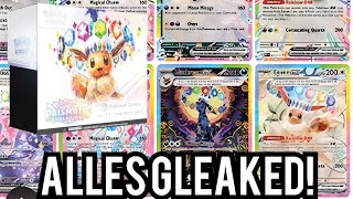 Alle EVOLI KARTEN GELEAKED pokemonkarten Prismatic Evolution [upl. by Eimar]