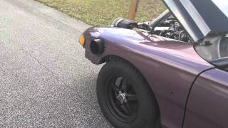 Barney 20 idle s480 blow through E85 [upl. by Eltsyrc]