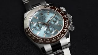 The incredible 116506 Platinum Baguette Diamond Rolex Daytona [upl. by Asiralc]