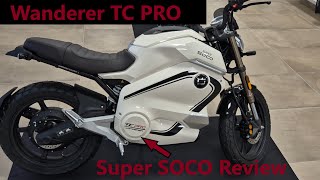 The new 2025 Super Soco Wanderer TC PRO Review [upl. by Schonthal]