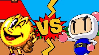 MUGEN Battles  PacMan vs Bomberman [upl. by Snehpets61]