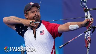 Archery at the Paris Olympics has been HIGH DRAMA  NBC Sports [upl. by Ssur]