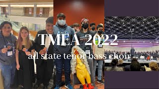 TMEA ALL STATE VLOG All State TenorBass Choir [upl. by Eimma129]