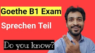 B1 Goethe Exam Speaking PartImportant Things to know before B1 Speaking PaperAditya Sharma [upl. by Kcireddor]