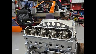 RCR GT40 BUILD Ep 18 Checking LS7 Heads [upl. by Erdnassak550]