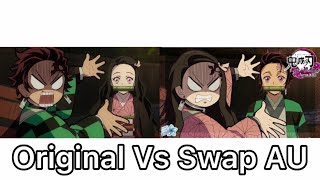 Original Demon Slayer Vs Swap AU Demon Slayer  Credits go to HanayoSora [upl. by Fink121]