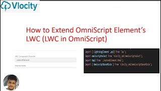 How to Extend OmniScript Element’s Lightning web component LWC in OmniScript [upl. by Neeron]