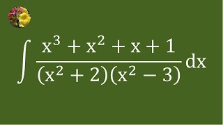 Evaluating the indefinite integral using algebraic manipulation [upl. by Alcus301]