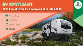 2024 Rockwood Mini Lite 2104S Walkthrough [upl. by Bianca]