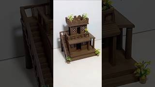 gili mitti se aasan ghar kaise banaen 🏘  how to make a easy small house with clay  shorts [upl. by Gaither619]