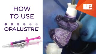 How To Use Opalustre™  Chemical and Mechanical Abrasion Slurry from Opalescence™ Tooth Whitening [upl. by Myrwyn183]