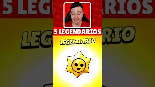 ABRO 5 DROPS LEGENDARIOS 😱🔥 Recopilación de Drops en Brawl Stars 👀 [upl. by Arytahs]