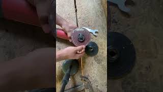 Change a gainder blade ⛓️🧰🛠️ shorts viralvideo machine [upl. by Ahsikad879]