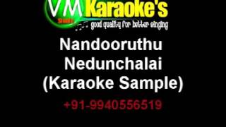 Nandooruthu Karaoke Tamil [upl. by Assilac948]