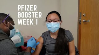 Pfizer Booster Dose Side Effects Week One [upl. by Howenstein]