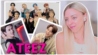 ATEEZ REACTION Logbook 121  Amusing ATEEZ interview [upl. by Aronoel401]