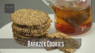 Sesame quotBarazekquot Cookies [upl. by Sinegra415]