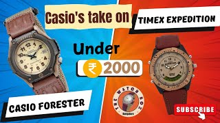 All about Casio Forester FT500WC  Timex Expedition Competition casio forester timex expedition [upl. by Lynden763]