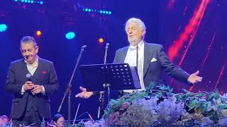 Plácido Domingo and Plácido Domingo Jr sing ADORO AlmatyKazakhstan 30042023 [upl. by Bili]