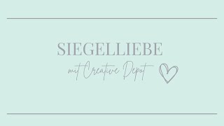 Creative Depot  Siegelliebe  Siegelwachs stanzen [upl. by Eitsud146]