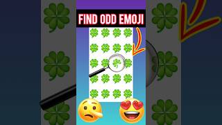 Find The Odd One Out  Find The Difference Emoji shorts emoji quiz [upl. by Akcimat]