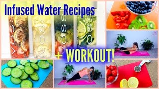 Back to school healthy drink ideas  workout routine  COLLAB WITH FIERCELIVY [upl. by Amory711]