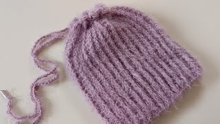 How To Crochet MOHAIR BEANIE HAT Crochet Tutorial For Absolute Beginners  Hat Crochet [upl. by Ylla]