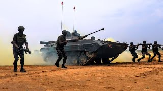 Indian Army Vajra Corps conducts Integrated Manoeuvre Drills [upl. by Rahs]